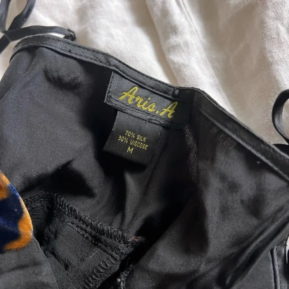 Vintage Silk and Velvet 1920’s inspired gown - Picture 8 of 9